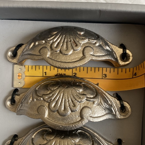 Casa DecorCabinet Drawer Cup Pulls Set of 8 - Picture 6 of 7